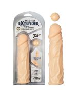 The Great Extender 1st Silicone Vibrating Sleeve 7.5 Flesh
