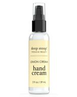 Vegan Lemon Cream Hand Cream 2 Oz Deep Steep Premium Beauty