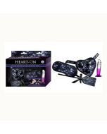 Heart-On Deluxe Harness Kit With Straight Dong Purple