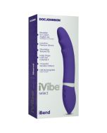 Silicone Ivibe Ibend Purple Vibrator