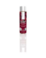 Jo H2O Juicy RASPBERRY SORBET Personal Water Based Lubricant 4 Oz