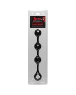 Kink Anal Essentials Weighted Silicone Anal Balls Black