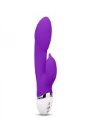 Selfie Kiss Purple Vibrator Intimate Toy Waterproof Rechargeable Silicone