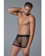 Luca Men’s Star Shorts Tight Fitting Ultra Sheer Boxer