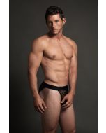 Luca Men's Elastic Waist Bikini Star Brief