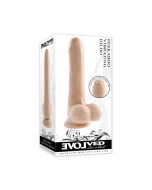 Evolved Peek A Boo Vibrating Dildo Rechargeable Life Like Light