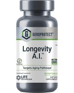 Life Extension Geroprotect Longevity A.I. 30 Softgels front