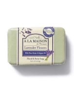 A La Maison Lavender Flower Natural Moisturizing Bar Soap front