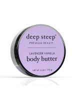 Premium Beauty Lavender Vanilla Vegan Body Butter 6 Oz Deep Steep