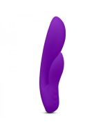 Selfie Leaf Vibrator Toy Purple Intimate Waterproof Rechargeable Silicone