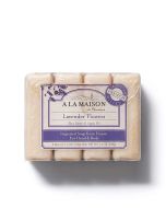 A La Maison Moisturizing Lavender Flower Hand Bar Soap 4 Ct 3.5 Oz front