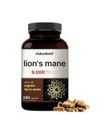 Bottle of Lion's Mane Mushroom Capsules