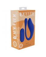 Loveline Velvet G-Spot Vibe W/ Remote Blue Display