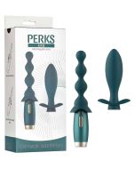 Perks Series Exo Anal Beads And Plug