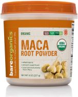 Maca Root Powder 8 Oz Ancient Superfood Adaptogens BareOrganics