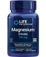 Life Extension Magnesium Citrate 100mg front