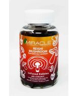 Miracle Reishi Mushroom Dietary Supplement 45 Gummies Jar