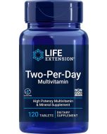 Life Extension Two-Per-Day Multivitamin 120 Tablets Gluten Free bottle