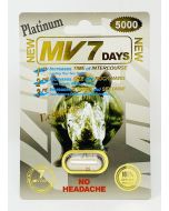 MV 7 Days Platinum 5000mg  Male Enhancement Capsule