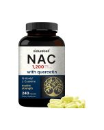 NAC Quercetin Supplement Bottle