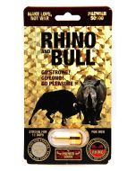 Rhino and Bull Premier 5000 Natural Herbs Energy Pill Single Pack Blister packaging