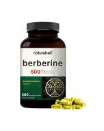 NatureBell Berberine Supplement Bottle - 300 Veg Caps