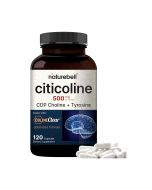 NatureBell Citicoline & Tyrosine Brain Support Capsules