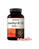 Front view of NatureBell Vitamin B12 Lozenges bottle
