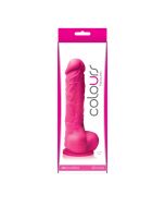 Colours Pleasures 5" Dildo Pink Body Safe Silicone Suction Cup
