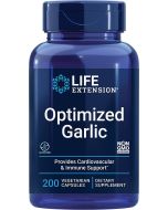 Life Extension Immune Support Optimized Garlic 1200mg bottle