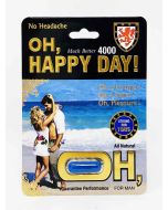 Oh Happy Day 4000 7 Days For Men Natural Libido Enhancer 4000mg