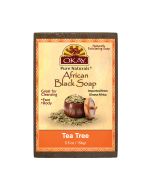 OKAY African Black Soap with Tea Tree Oil