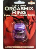 Super Stud Orgasmix Penis 3 Speed Vibrating Pleasure Ring Water Proof