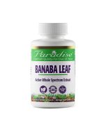 Front view of Paradise Herbs Banaba Leaf Extract Capsules