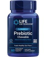 Life Extension FLORASSIST Prebiotic 60 Chewable Tablets front