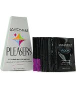 Wicked Pleasers 10 Lubricant Packettes .10 fl. oz Each