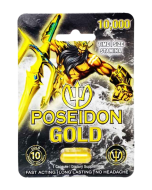 Poseidon 10000 Male Enhancement Supplement Gold Pills
