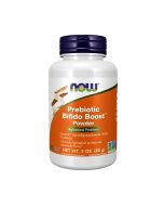 Front view of NOW Prebiotic Bifido Boost Powder bottle