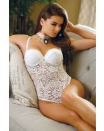 Pola Push Up Cup Lace Teddy Fantasy Lingerie FL1602