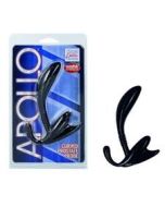 Apollo Curved Prostate Probe Black Cal Exotic Novelties