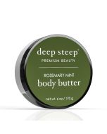 Rosemary Mint Vegan Body Butter 6 Oz Deep Steep Premium Beauty