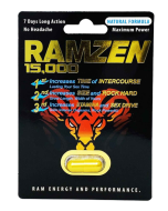 RamZen 15000 Male Enhancement Gold Pills