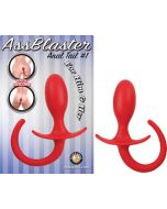 Anal Tail Red Silicone For Him and Her Ass Blaster