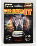 Rhino 17 5000 Male Sexual Performance Enhancer Pill For Man