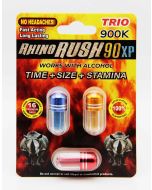 Rush 90XP Trio 900k Male Sexual Enhancer 3 Pills Pack