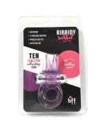 Ribbidy Rabbit Vibration Cock Ring Tickling Ears Purple box