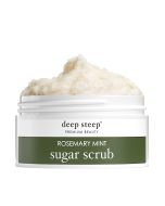 Rosemary Mint Vegan Sugar Scrub 8 Oz Deep Steep Premium Beauty