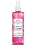 Rosewater Vinegar Exfoliating Toner Hypoallergenic 8 Oz Heritage Store