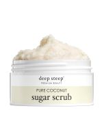 Pure Coconut Vegan Sugar Scrub 8 Oz Deep Steep