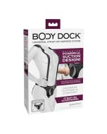 Pipedream Body Dock Strap On Suspenders Removable Shoulder Pads